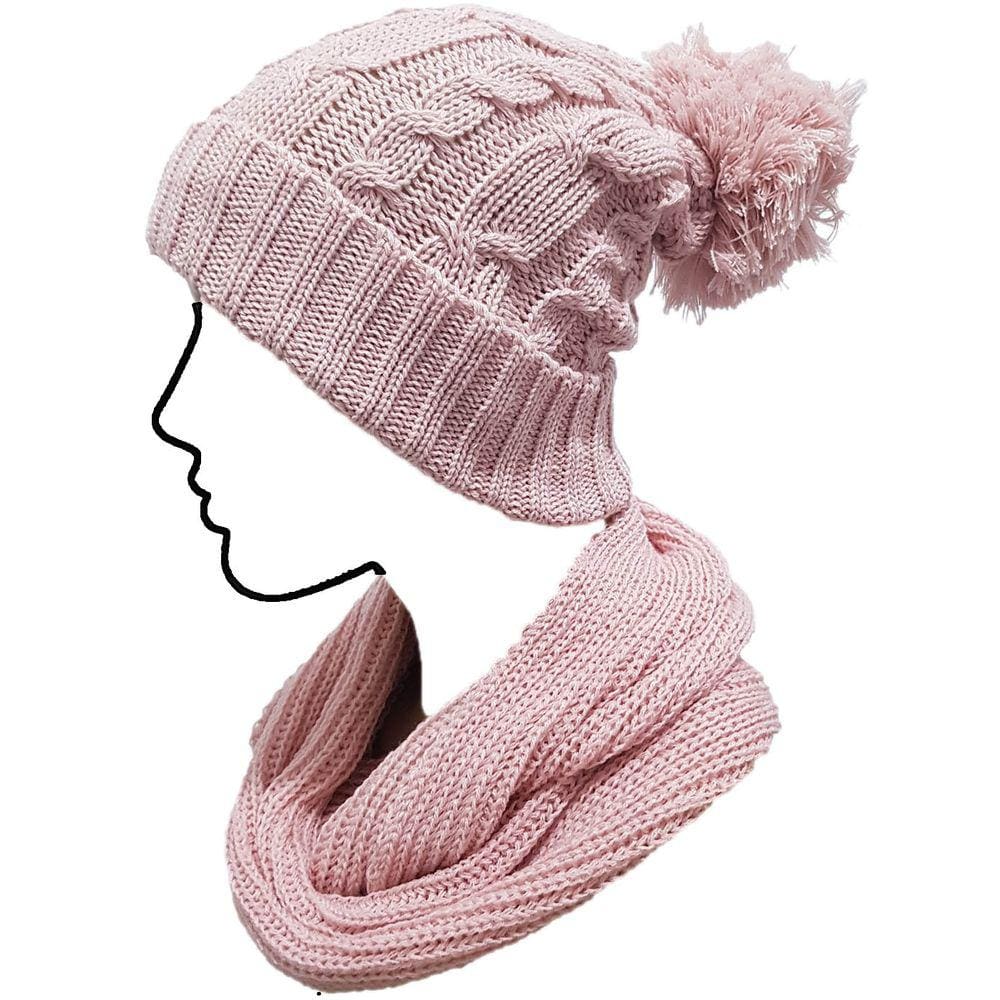 Kit Gola Fang + Touca Tranca - Katlen Tricot