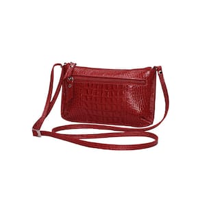 Bolsa Transversal Mini Pequena Tiracolo Feminina Lateral Couro