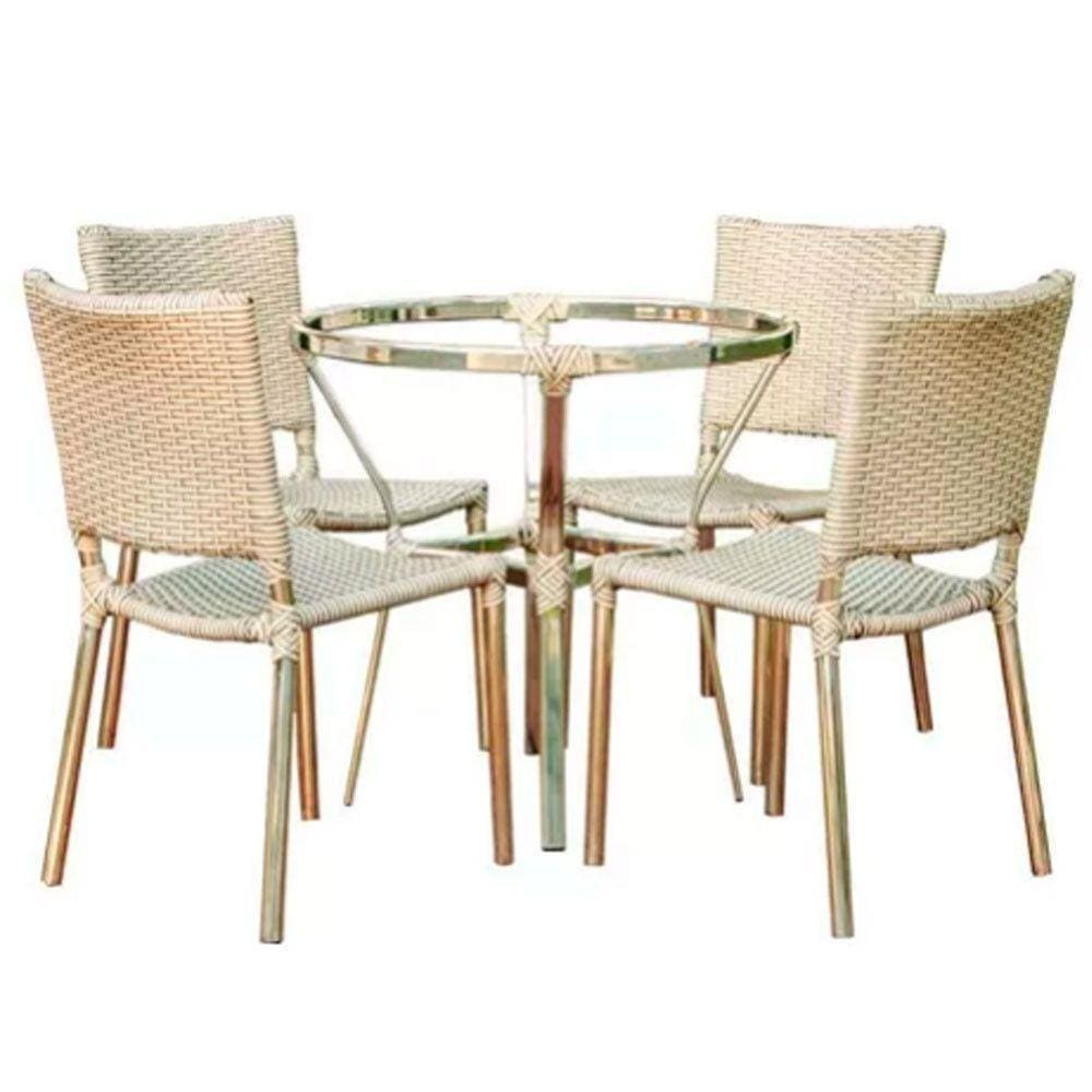 Kit 4 Cadeiras Barcelona E Mesa Ascoli  Argila