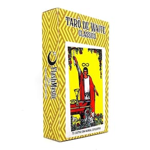 O Tarô de Waite Ricamente Ilustrado com 78 Cartas e Manual
