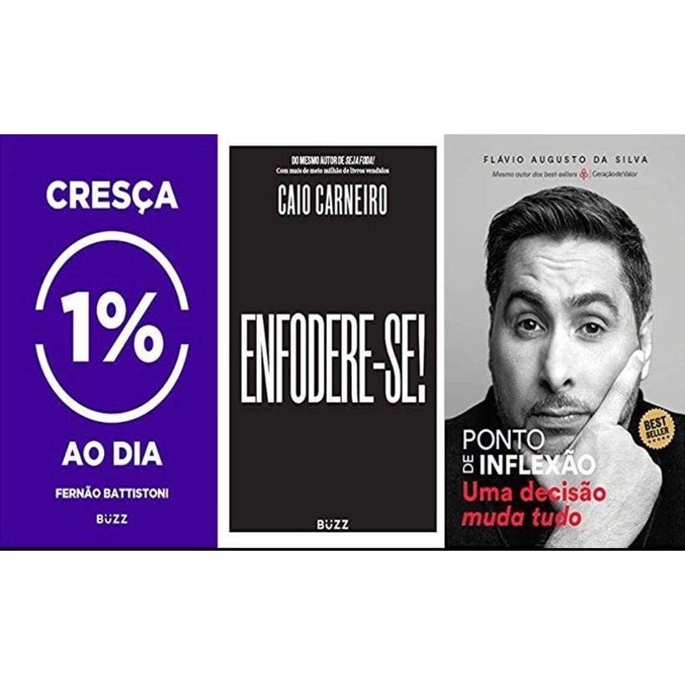 Cresça 1% Ao Dia + Enfodere-Se + Ponto De Inflexão