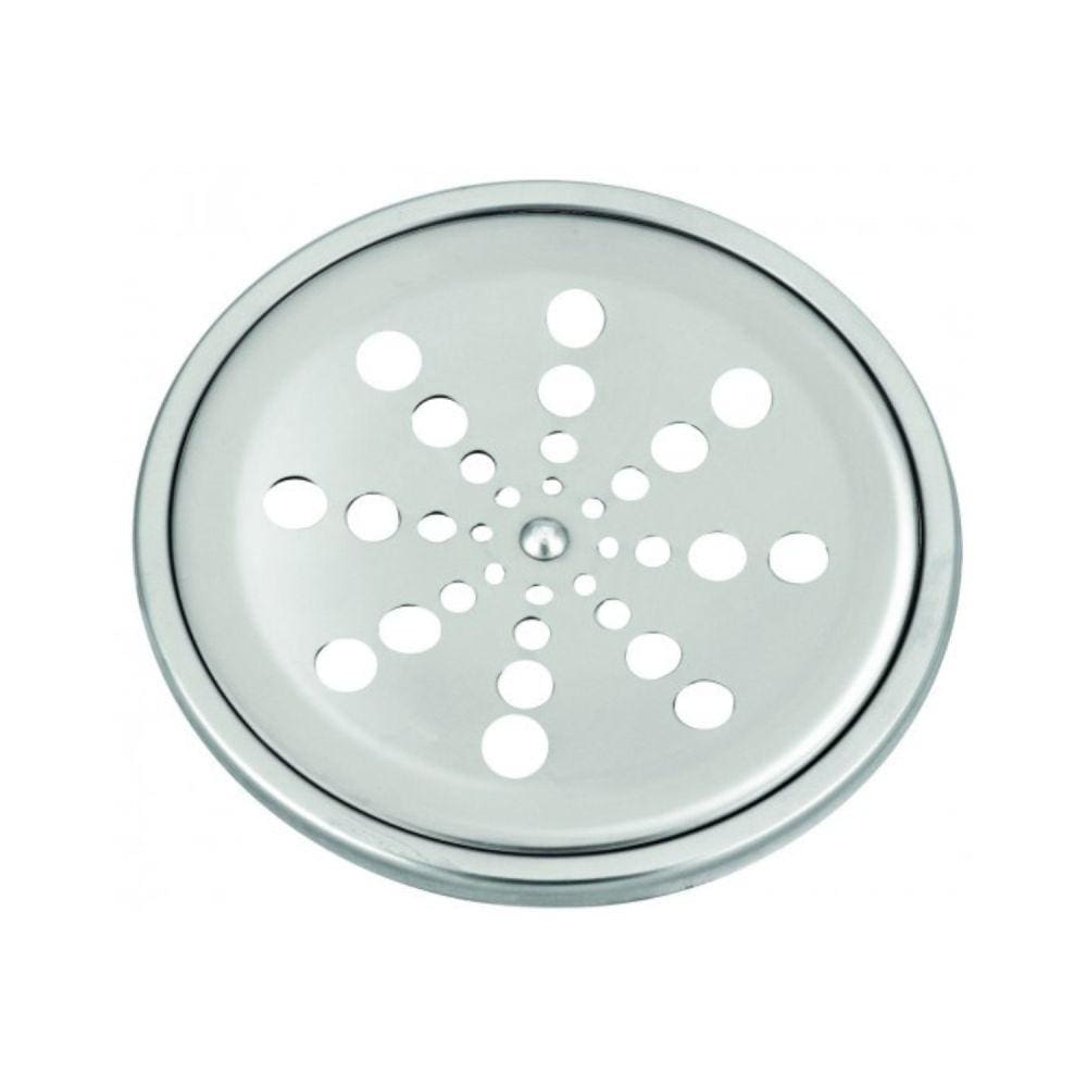 Grelha Inox Redonda Com Caixilio 15 CM Inox Natural