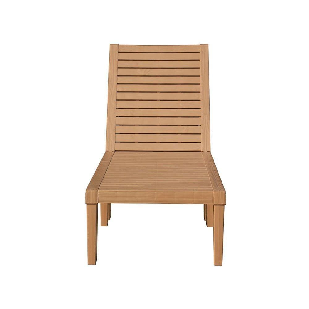 Espreguiçadeira para Jardim Copacabana Marrom