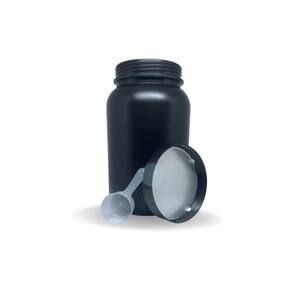 Balde 3.600Ml Preto Vazio Tampa Com Selo + Scoop - 3 Unids