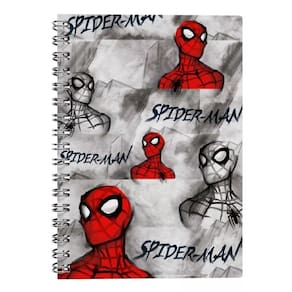 Caderno Universitário Homem Aranha Spiderman 10 Matérias 160 Folhas