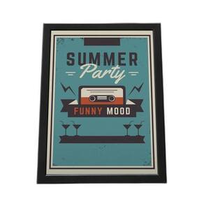 Quadro Com Moldura Summer Party