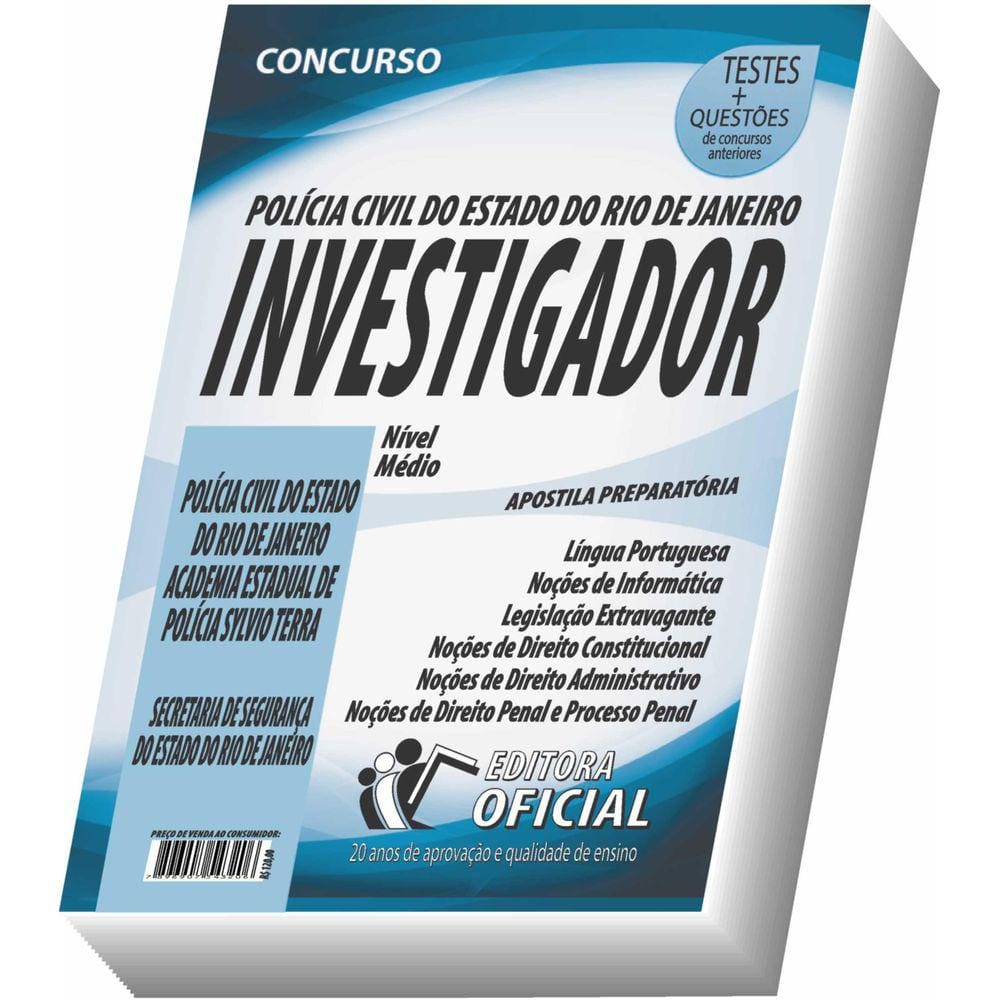 Apostila Pc Rj - Investigador Policial