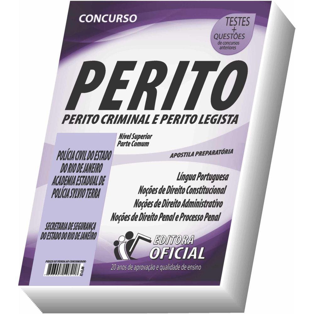 Apostila Pc Rj - Perito Criminal Perito Legista Parte Comum