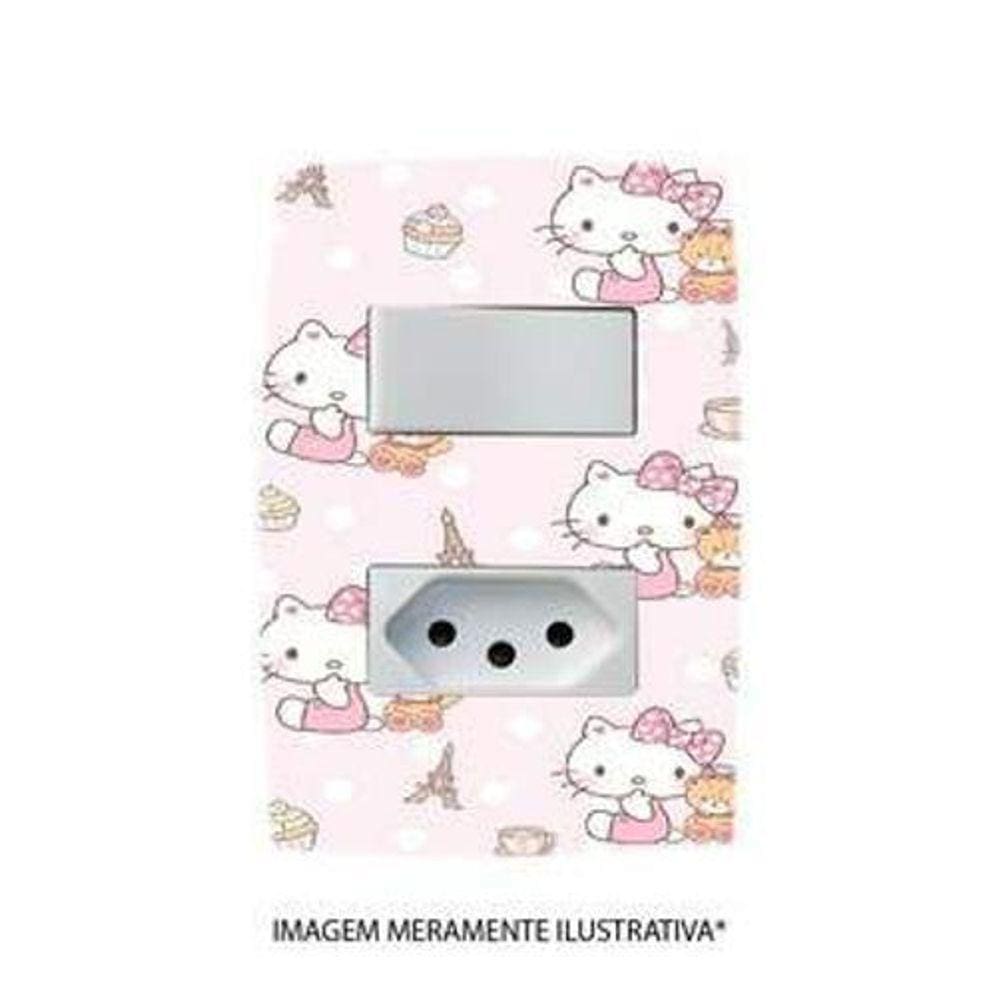 Adesivo De Interruptor Hello Kitty Mod 02