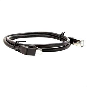 Cabo De Rede Cat7 Plug 90 Graus Para Lateral - 15 Metros