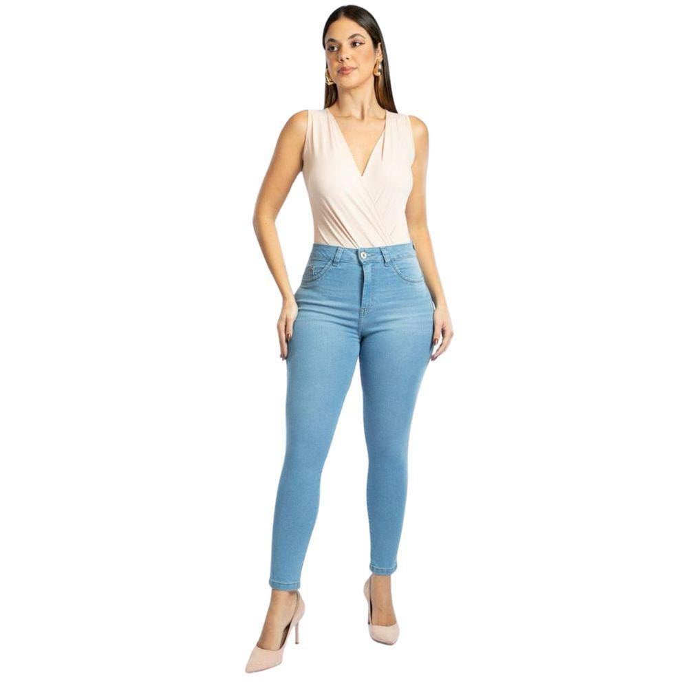 Calça Biotipo Jeans Feminina Skinny Midi