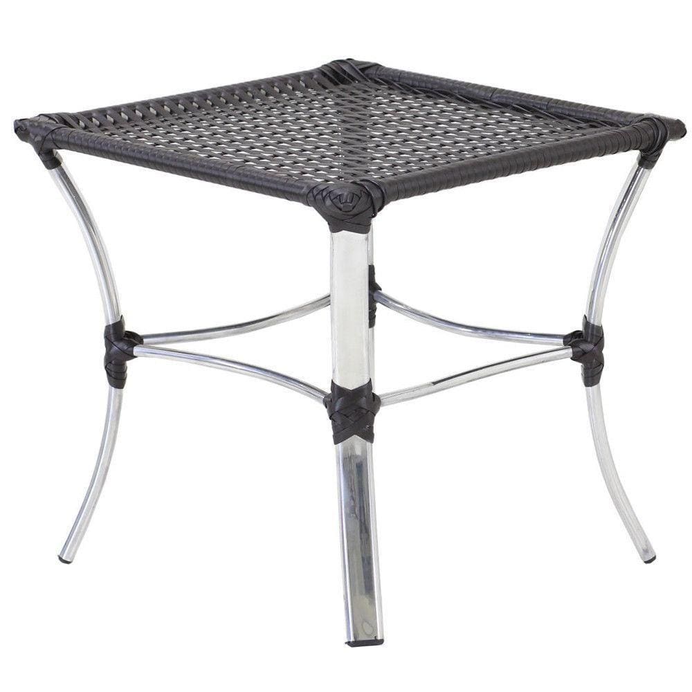 Mesa De Centro Em Alumínio Para Cozinha Preto