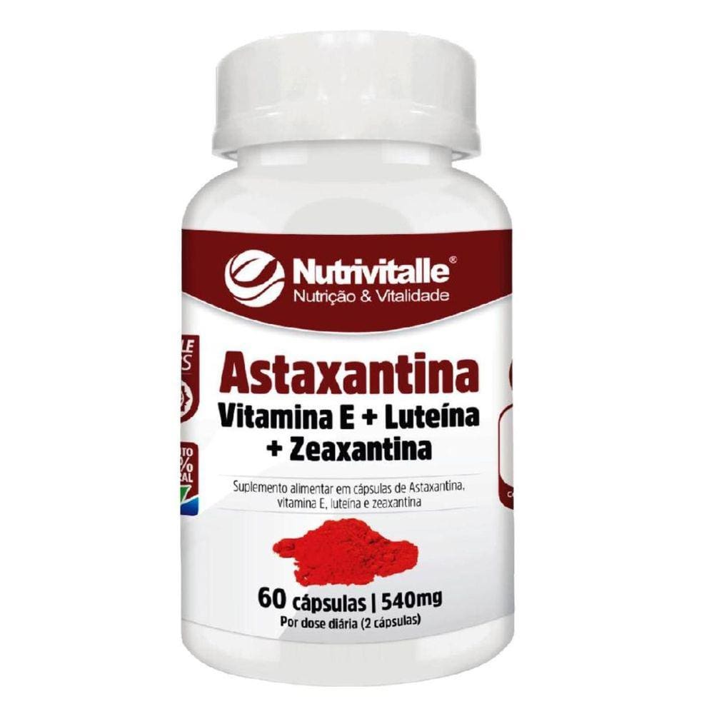 Astaxantina 540Mg 60 Capsulas Nutrivitalle