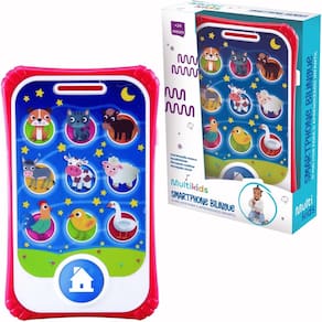 Brinquedo Smartphone Bilíngue Com Som Primeira Infantil