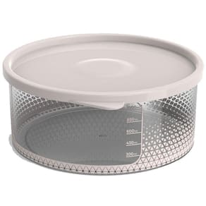 Pote Para Alimentos Transparente Redondo 1300 Ml Com Tampa