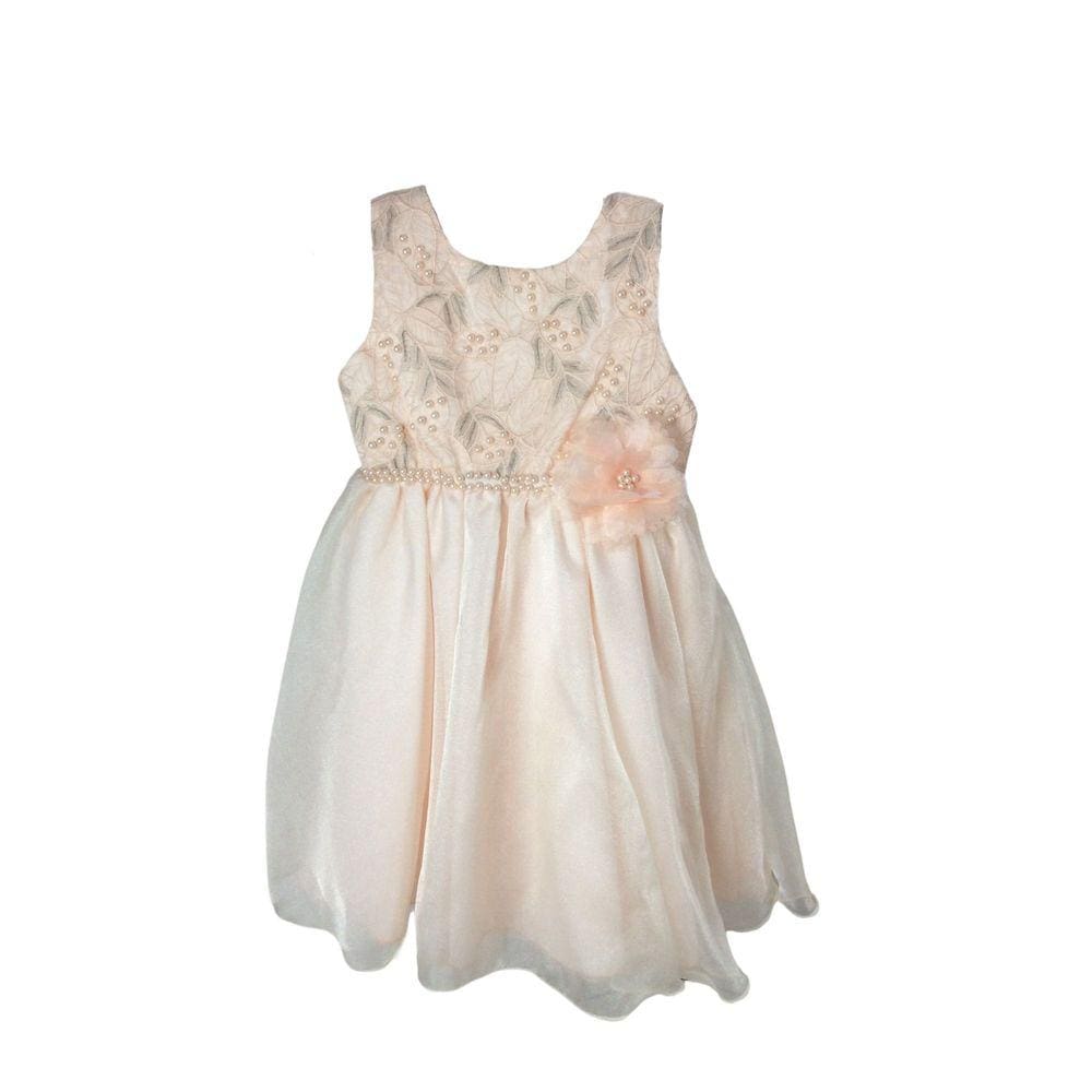 Vestido Festa Infantil Petit Cherie Rose Luxo tam 4