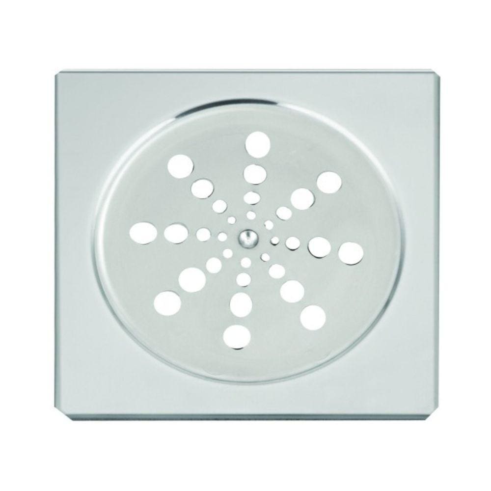 Grelha Inox Quadrada Sem Caixilio 15 CM Inox Natural