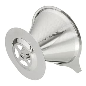 Coador Café Pour Over Aço Inox Não Precisa Filtro De Papel