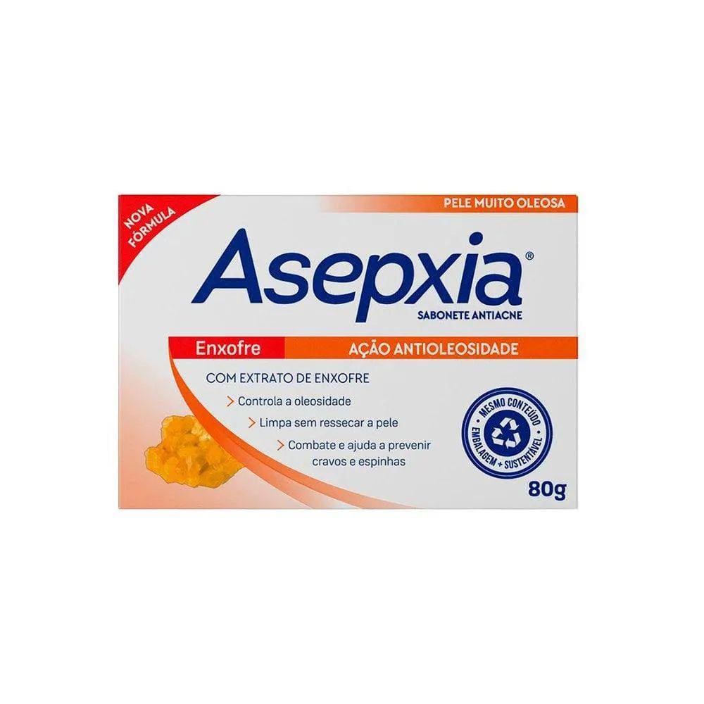 Asepxia Sab.enxofre 80gr