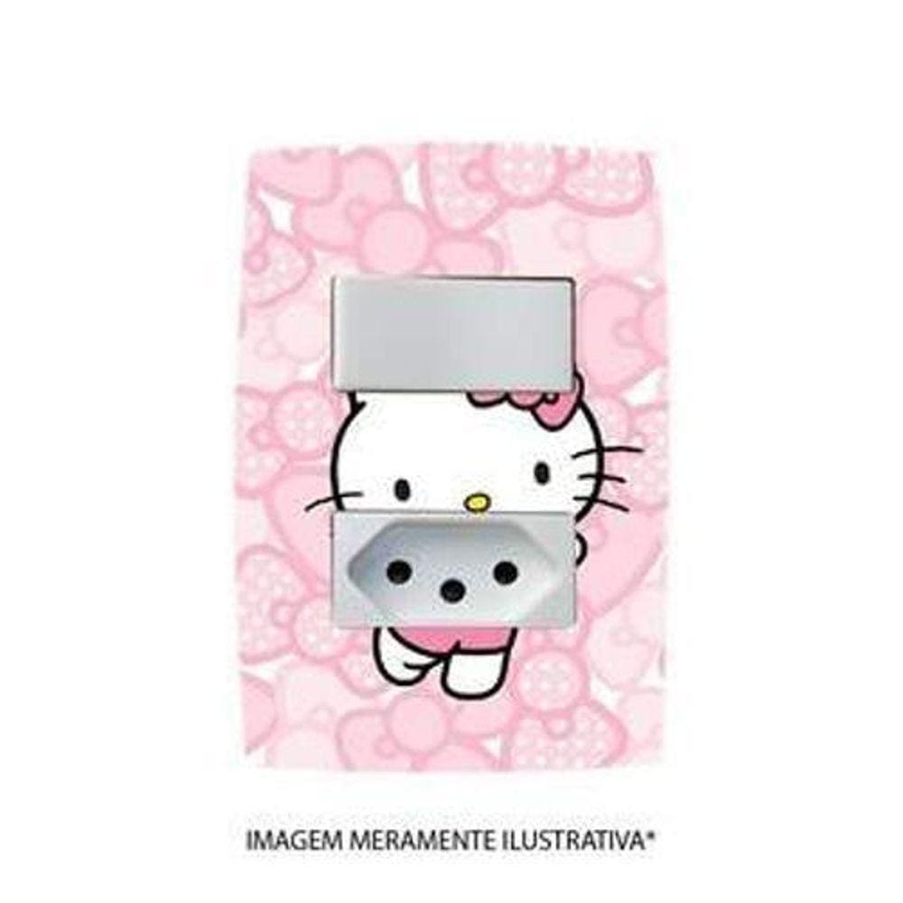 Adesivo De Interruptor Hello Kitty Mod 03