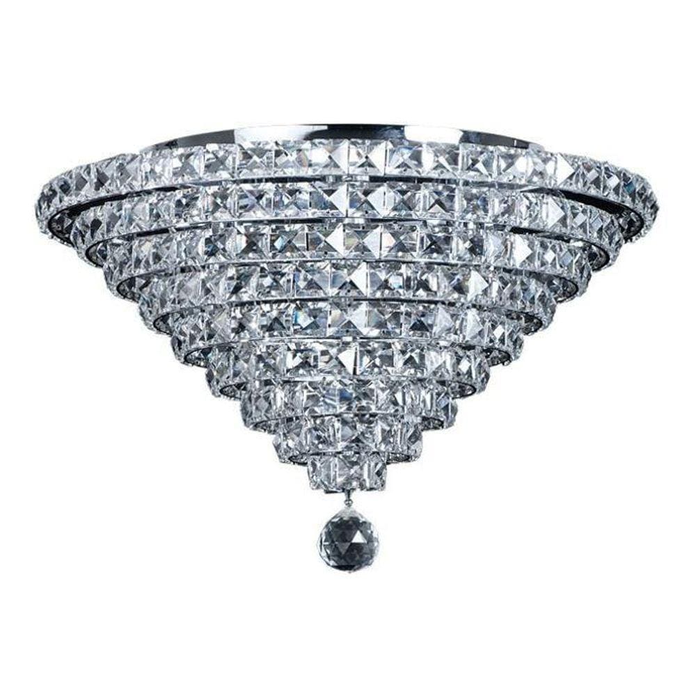 Plafon Nemesis De Cristal Para Led