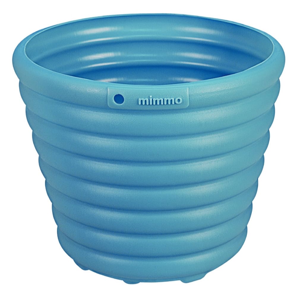 Cachepô Vaso Tramontina Mimmo em Plástico Azul 1,7 L
