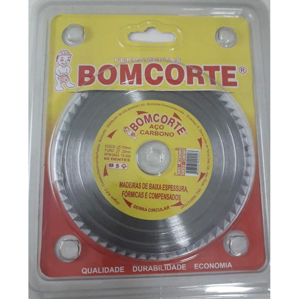 Serra Madeira 110Mm Hobby Bom Corte 60Dentes