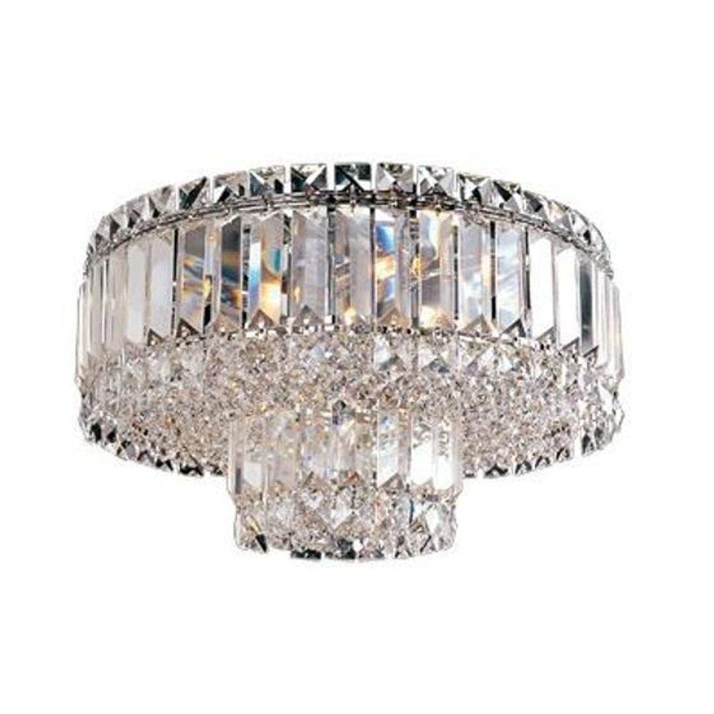 Plafon Alcmera De Cristal Para Led