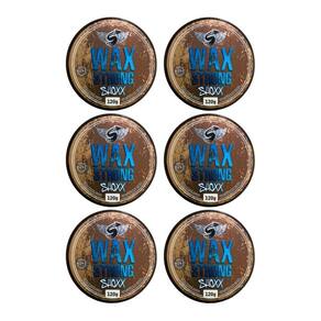 Cera Shoxx Wax Strong 120G - Kit Com 6Un