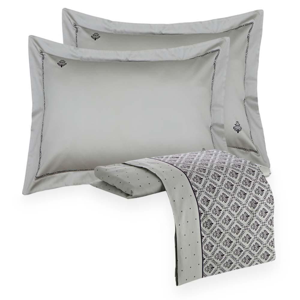 Jogo de Cama Queen 300 Fios Magnel - Kacyumara