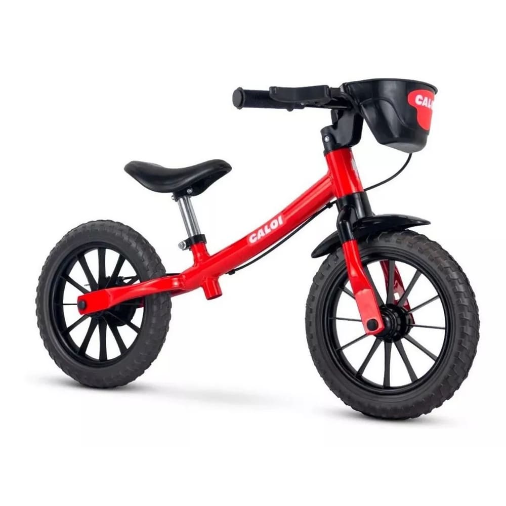 Bicicleta de Equilibrio Infantil Balance Bike Aro 12 Caloi