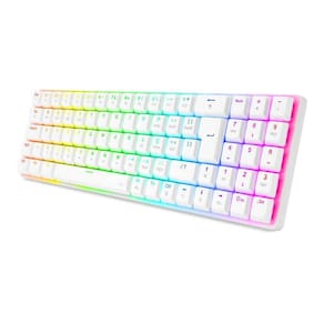 Teclado Mecânico Gamer K626 Branco Switch Marrom Redragon