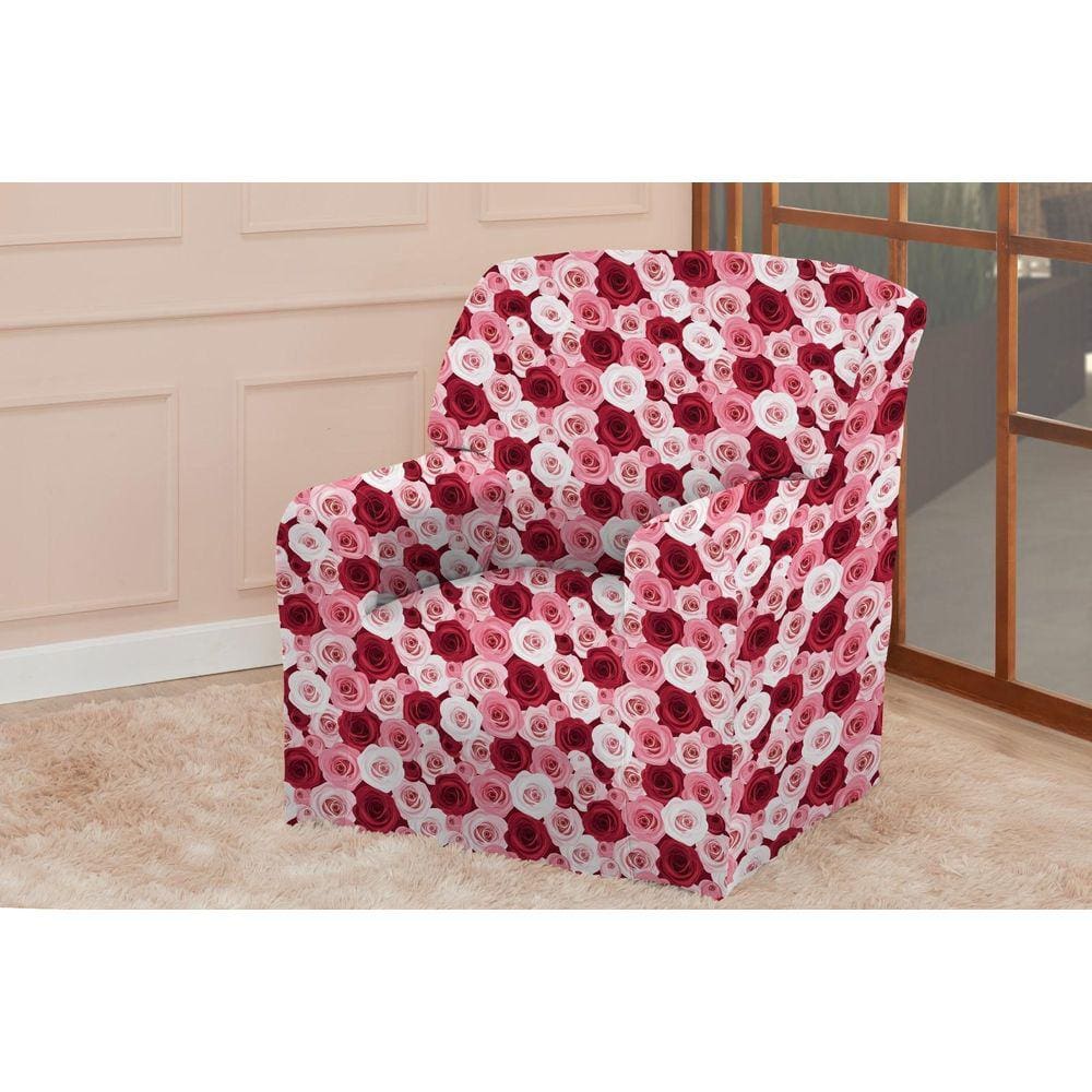 Capa Protetor De Sofá Coladinha 1 Lugar Estampada Avulsa