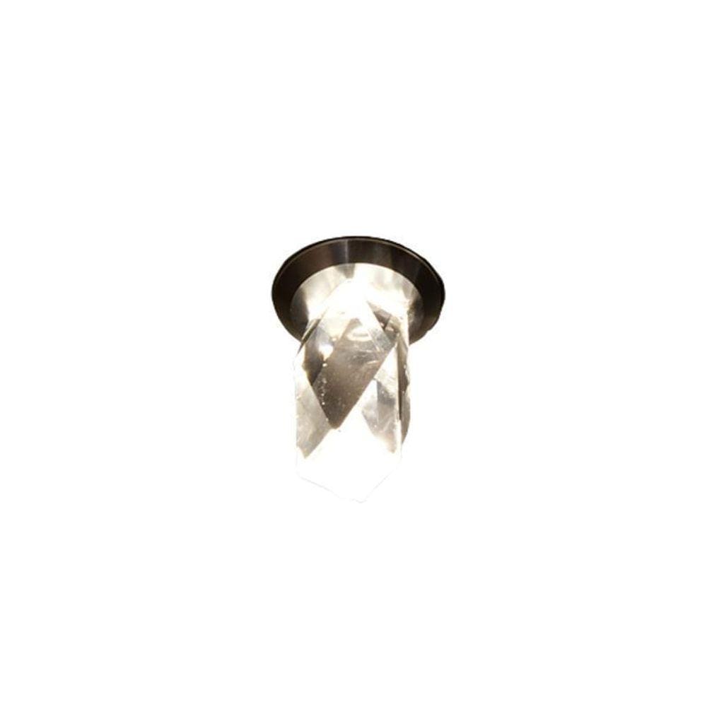 Spot Plafon Embutido Nyx Cristal Com Led