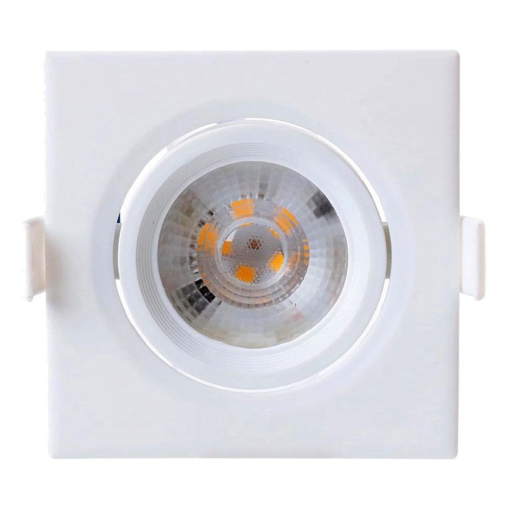 Luminária Led Ecospot Mr11 Bivolt 3W Branca Morna Elgin