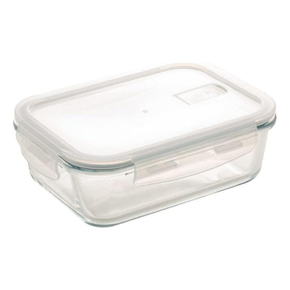 Pote Hermetico Quadrado 1030Ml Vidro Ck6313 Clink