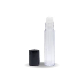 Frasco Roll On Plástico Embalagem Maquiagem 5Ml Vazia - 10Un
