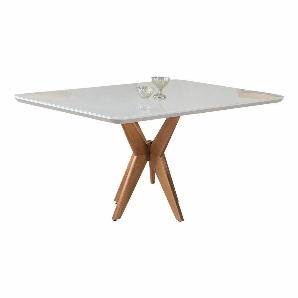 Mesa De Jantar Pandora Quadrada Tamanho 90cm