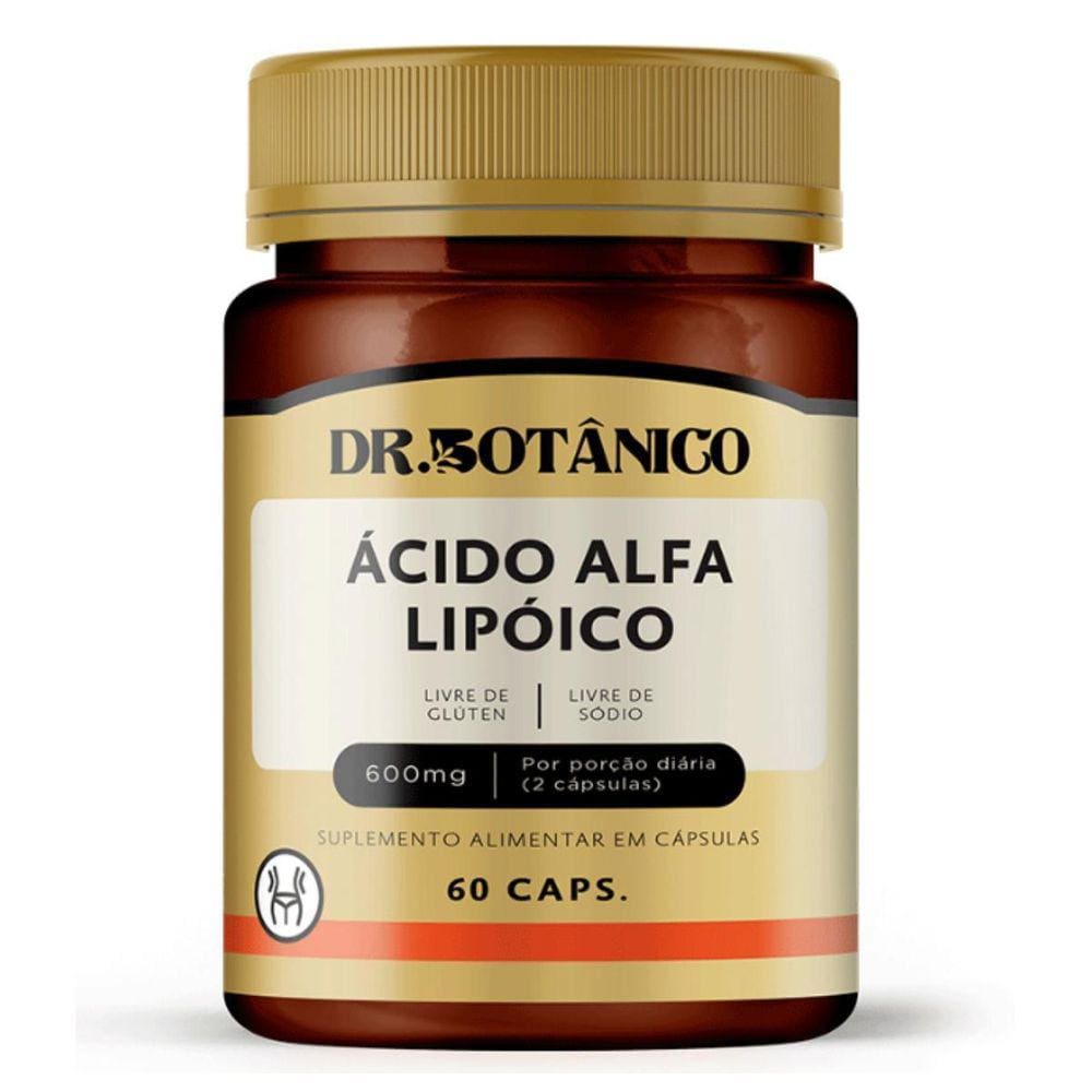 Acido Alfa Lipoico 600Mg 60 Capsulas Dr Botanico