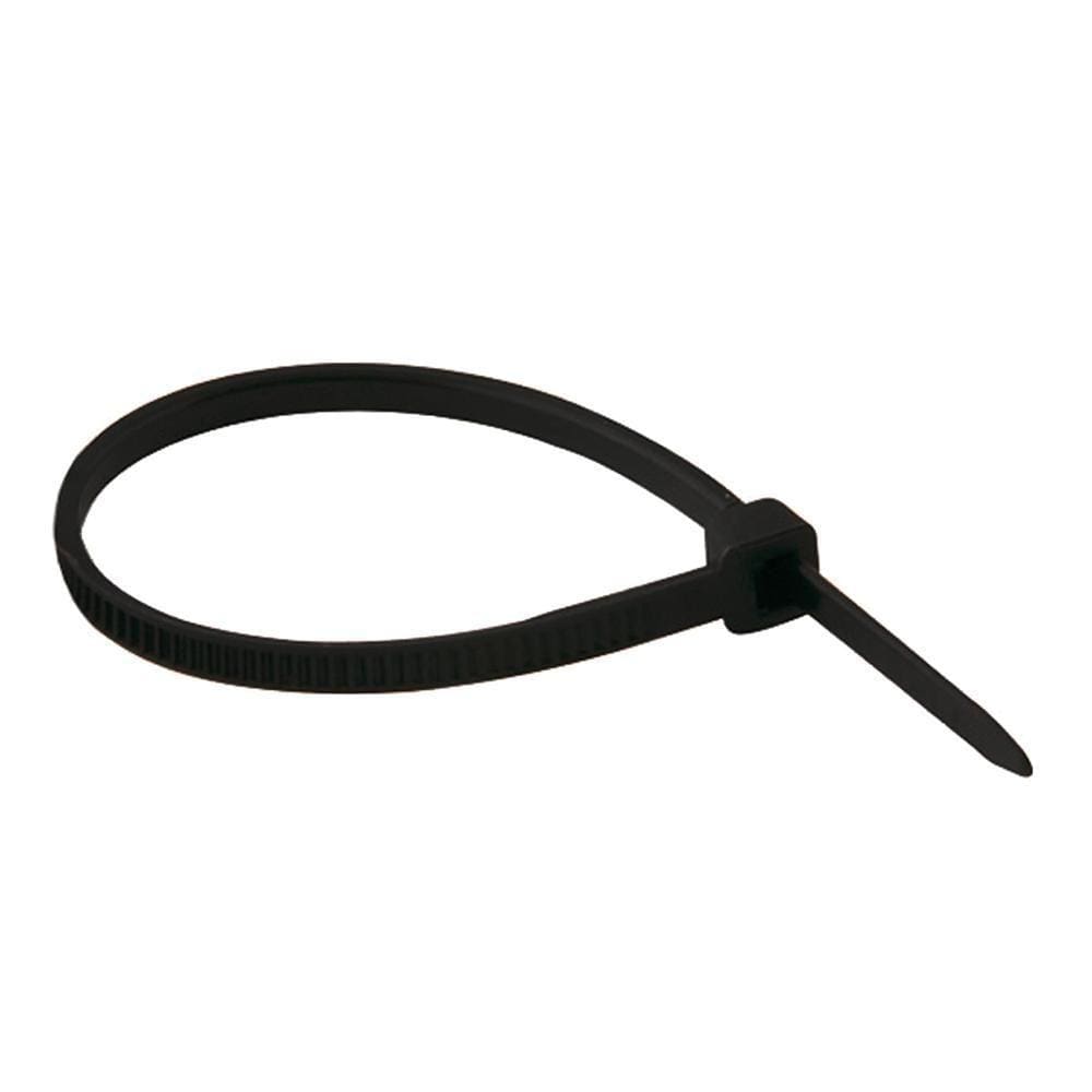 Abracadeira Nylon 4,8X20Cm 100 Unidades Preta