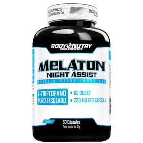 Desfrute De Noites Tranquilas, Melat., Body Nutry, 60 Cápsulas