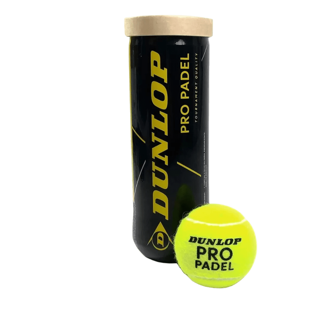 Bola de Padel Dunlop Pro Padel - Tubo c/ 3 Bolas
