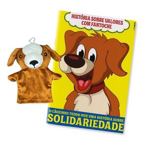 História Sobre Valores Fantoche - Cachorro, Solidariedade