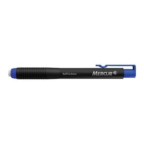 Caneta Borracha 6.6mm Colorida Mercur (Unidade) | Escolar | Papelaria | Escritório