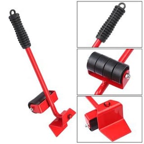Kit Para Mover Móveis Fácil e Rápido 5 Peças Com Rodinhas