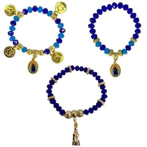 Pulseira Santa Sara Silicone Ajustável-Escolha A Cor