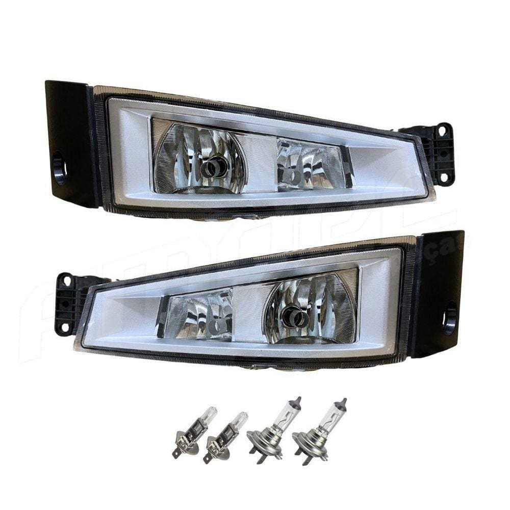 Kit Farol Auxiliar Duplo Compatível Volvo Fh16 + Lâmpadas