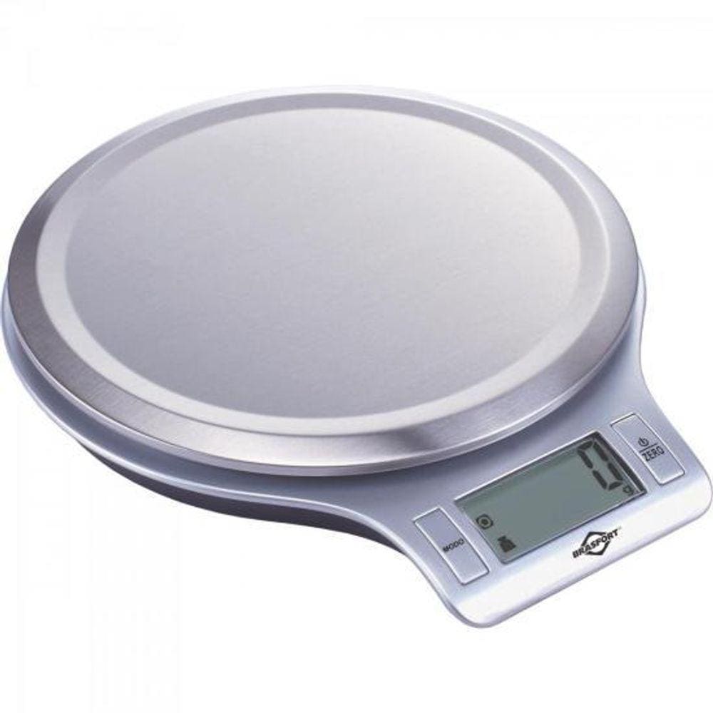 Balança de Uso Doméstico 5Kg Cinza Brasfort [F002]