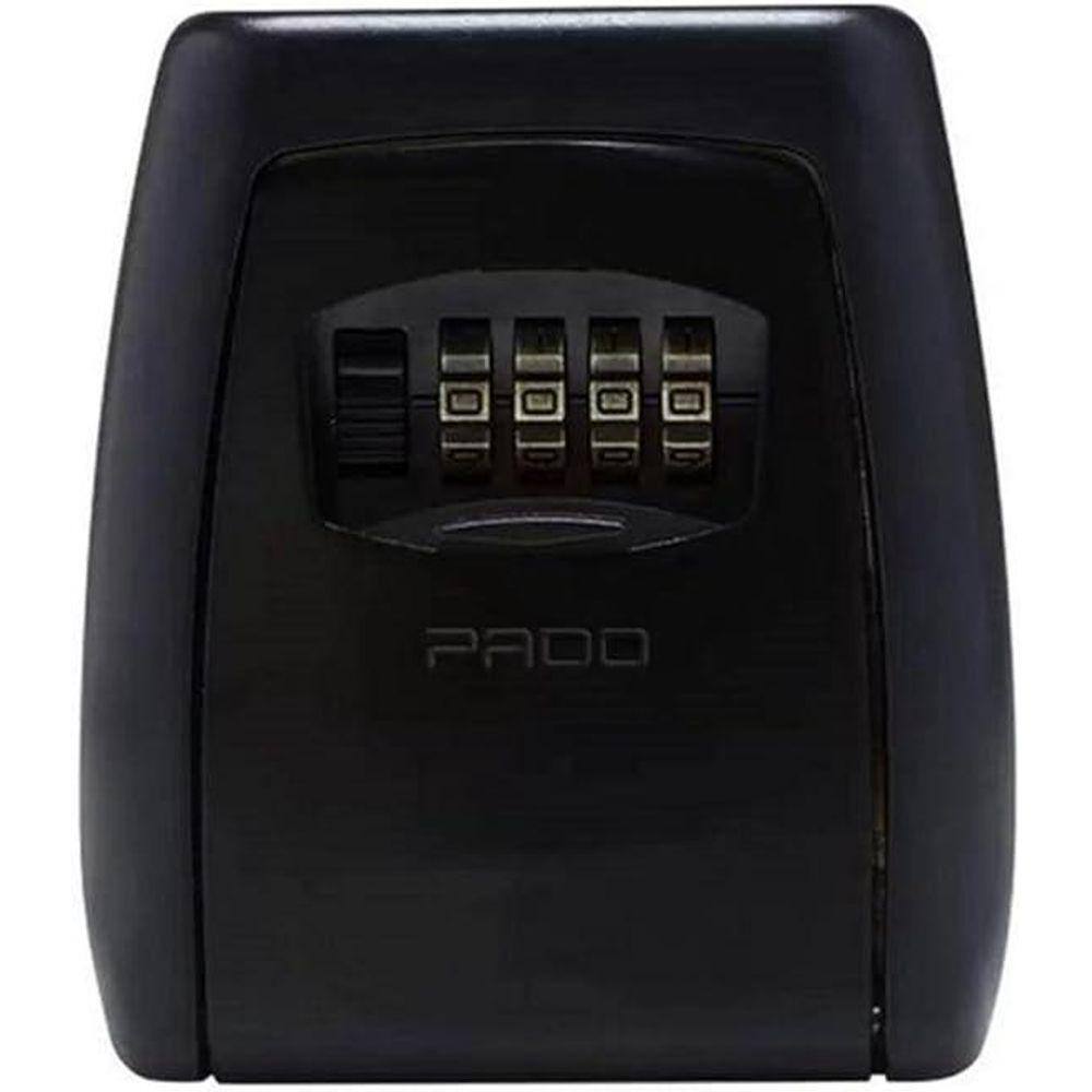 Mini Cofre De Parede Para Chaves Jóias Dinheiro Pado - Preto [F118]