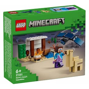Lego Minecraft 21251 - Expedição Do Steve Ao Deserto
